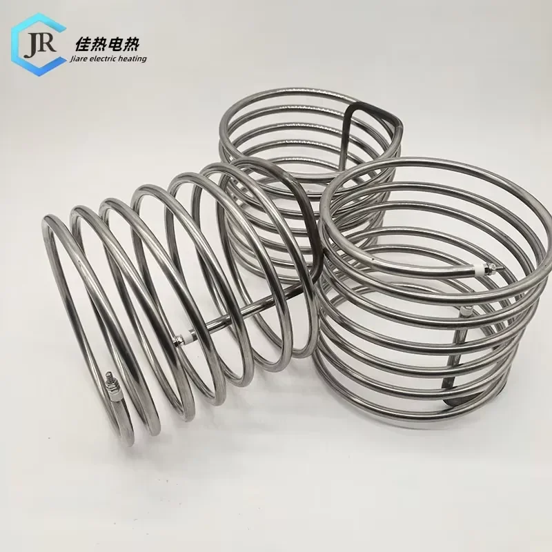 Customized 110V 220V 380V M U I O Shape Air Fin Heating element Stainless Steel Tubular Heater for Heat Treatment Furnace