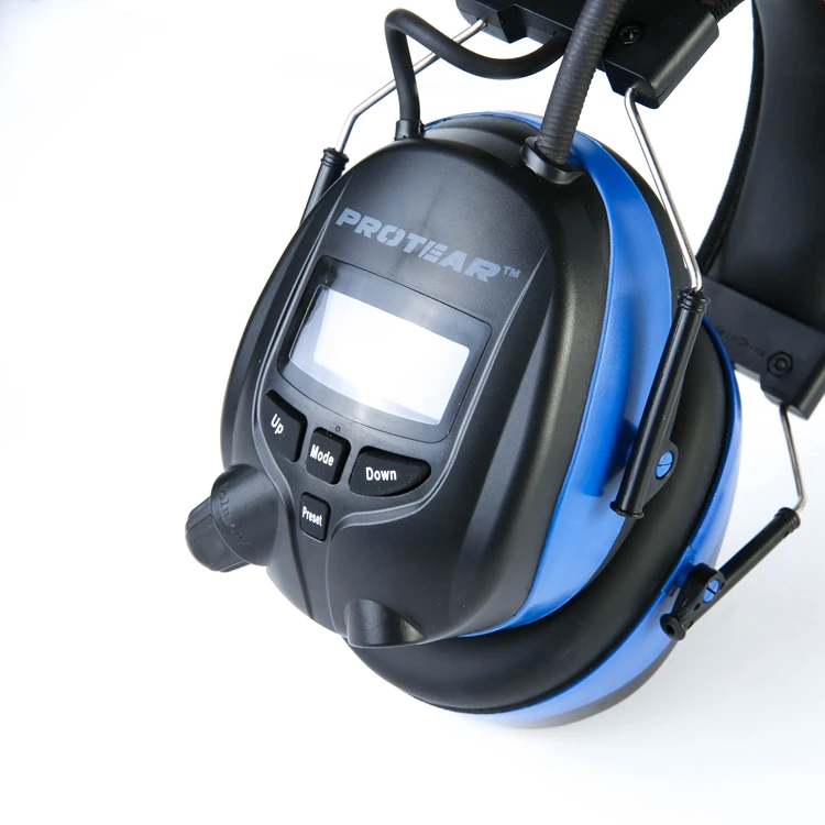 BT защита слуха шумоподавление беспроводные подключенные двусторонние наушники для групповой радиосвязи