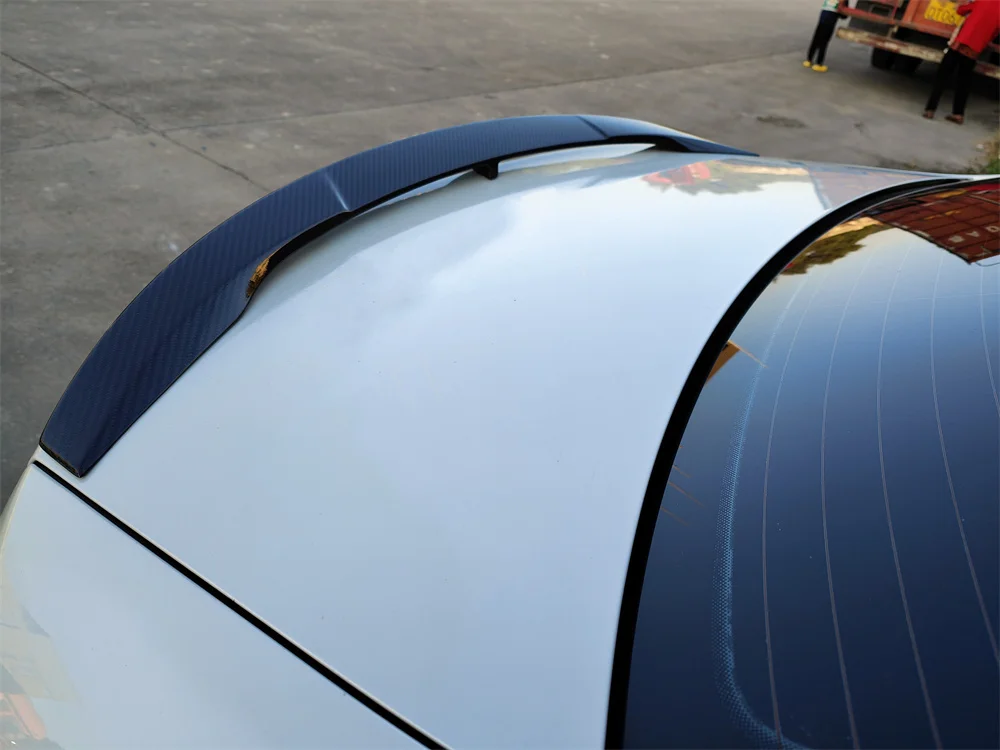

High Quality Genuine Carbon Fiber L-shaped Rear Trunk Spoiler Wing Body Kit for BMW 3 Series G20 G28