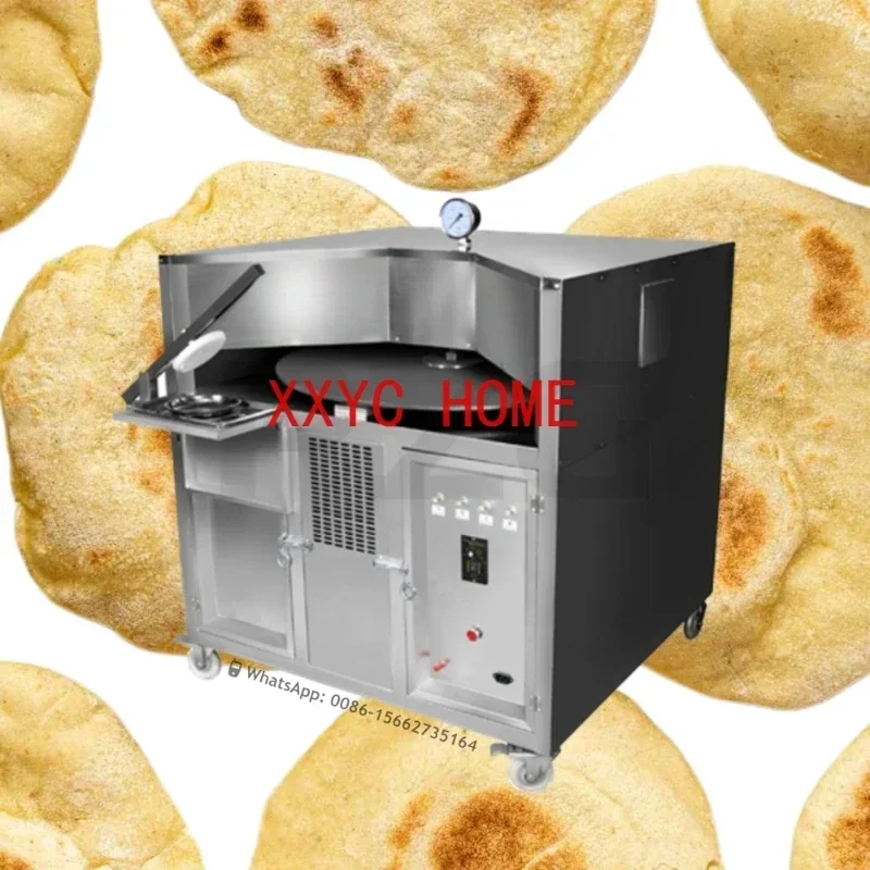 Horno giratorio Tandoori de 75cm, 85cm, 105cm y 130cm, pequeño horno eléctrico de Gas para el hogar, pan árabe, Roti, horno para hornear