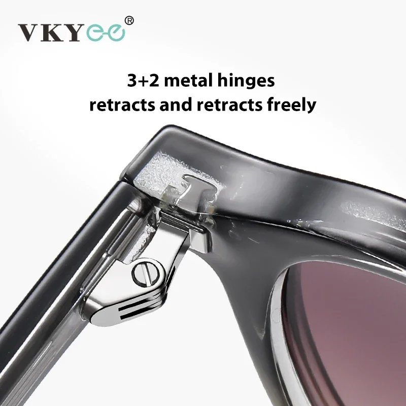 VICKY Vintage Polarised Prescription Sunglasses Women Classic Anti Blue Ray Glasses Men Myopia Prescription Photochromic Glasses