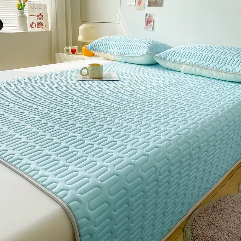 

YanYangTian Thin Mattress Cover Summer Mat Dust Mat Air-conditioning Mattress Quilted Protector Bedding set girl bedroom 120 150