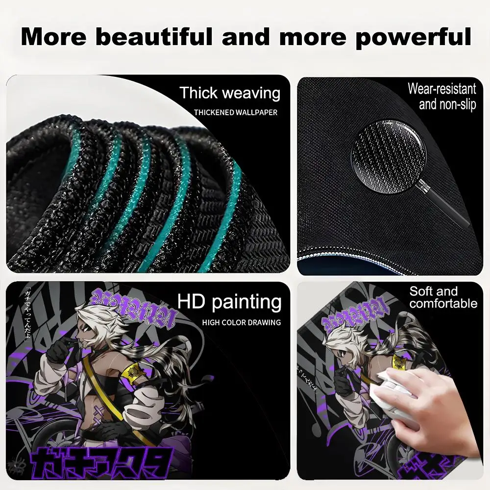 Anime Mouse Pad Non-slip Rubber Gachiakuta Extension Pad Laptop Office Cabinet Keyboard Pad Computer Desk Pad Large Mouse Pad