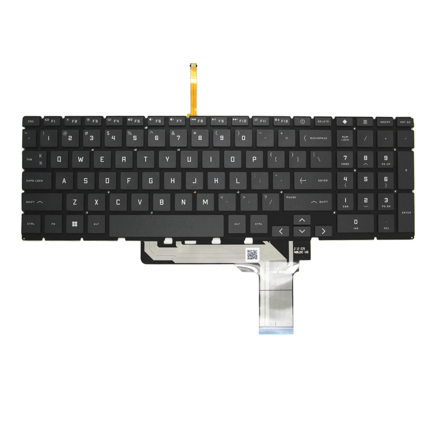 100%New US for HP 16-D 16-E 16T-D TPN-Q263 Q264 English Backlit Keyboard