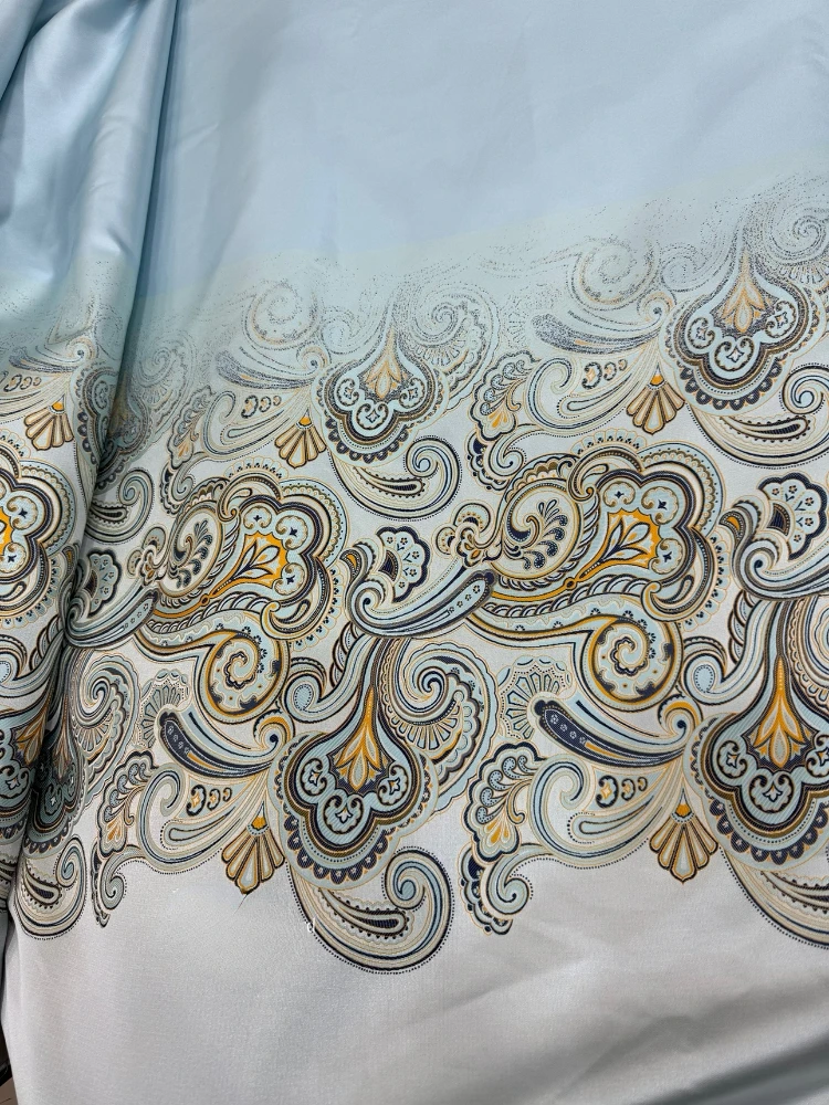 125x160cm Weavn Satin Fabric for Dress Clothing DIY Sewing Fabrics Wholesale Polyester Material Innovate Designer Cloth