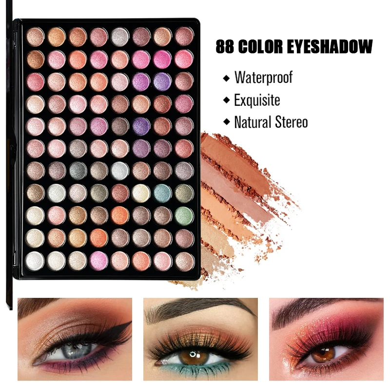 Paleta de Sombras com 88 Cores - Beauty Mark Makeup avaliação e preço