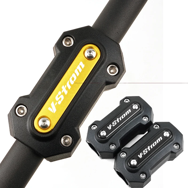2026NEW For Suzuki Vstrom 650 1000 250 1050 xt DL1000 DL650 dl250 dl Motorcycle Crash Bar guard Engine Bumper Block logo Vstrom