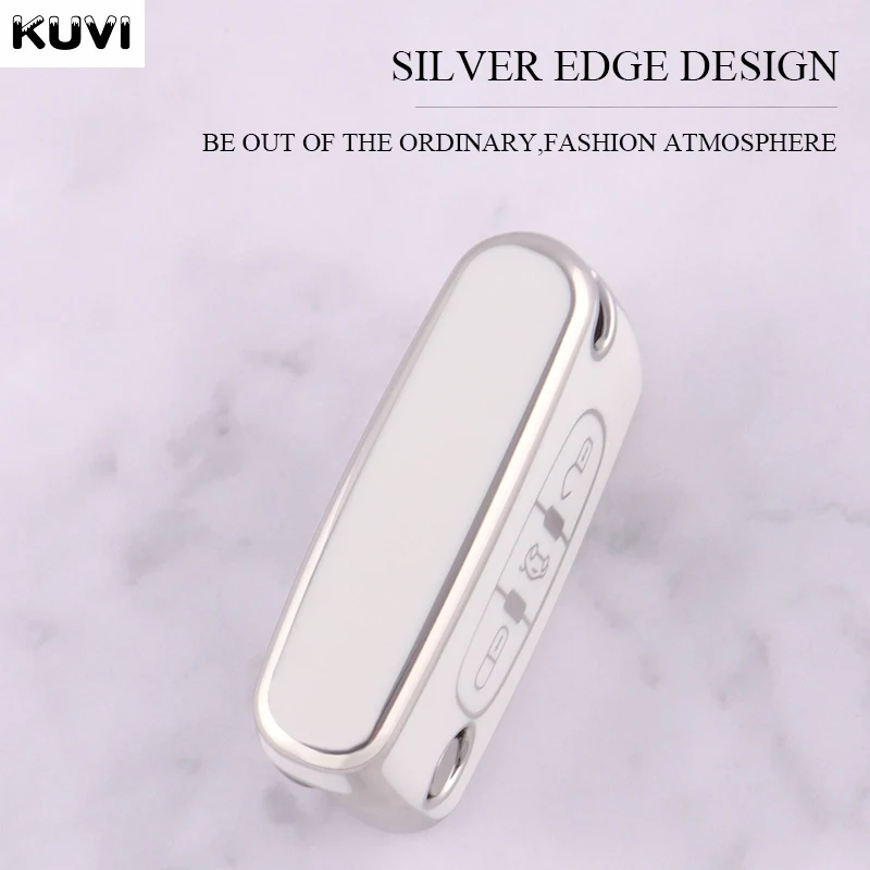 New TPU Car Remote Key Case Cover Shell For Peugeot 107 207 307 308 407 607 3008 5008 For Citroen Xsara Picasso C5 C6 C8 Keyless image 4