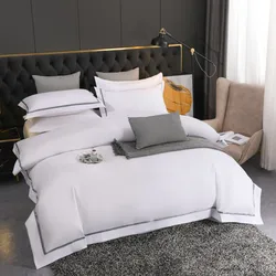 Super King Size White Brushed Microfiber Soft Duvet Cover Zipper Closure&Corner Ties, 3Pcs Hotel Duvet Cover with Pillow Shams