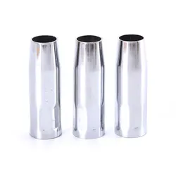 3Pcs Gas Nozzle Euro Style MIG Welding Gun Tip Nozzle Shield Cup for MB 14AK 15AK MIG Welding Torch 53.5mm