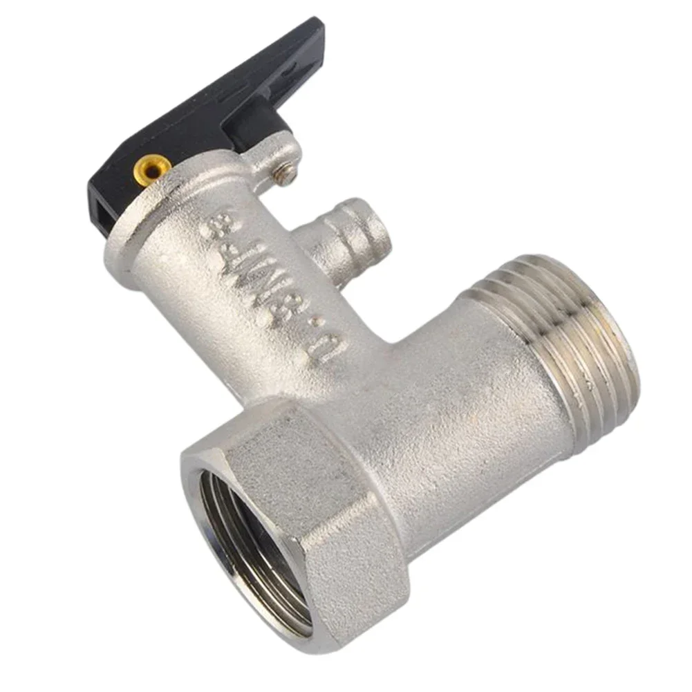 High Quality Relief Valve Bath Supplies Safety Check Valve Safety Valve ±100 °C Protect Against Overpressure Home Improvement