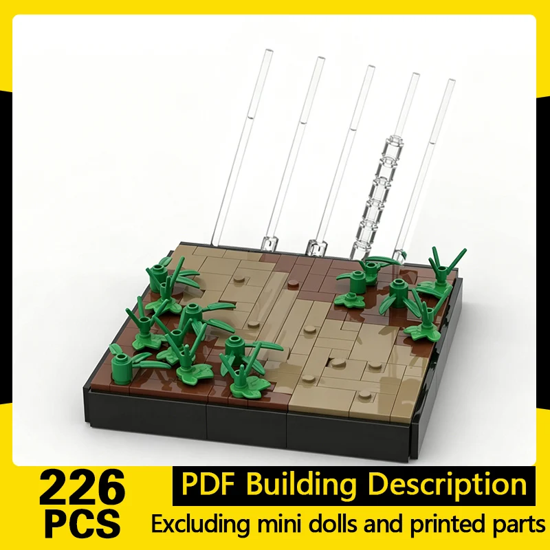 

Star Movies Model MOC Building Bricks Space Station Battle Scene Modular Technology Gifts Holiday Assemble Children Toys Suit