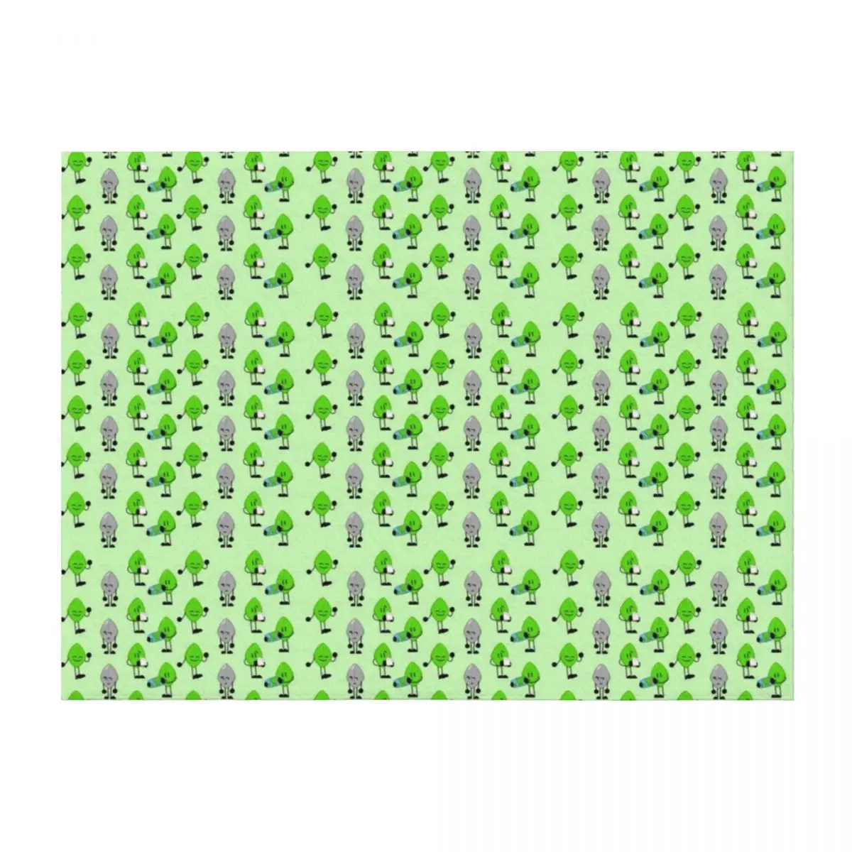 

BFB Leafy Spread Throw Blanket Loose anime blankets and throws Luxury Thicken Blankets