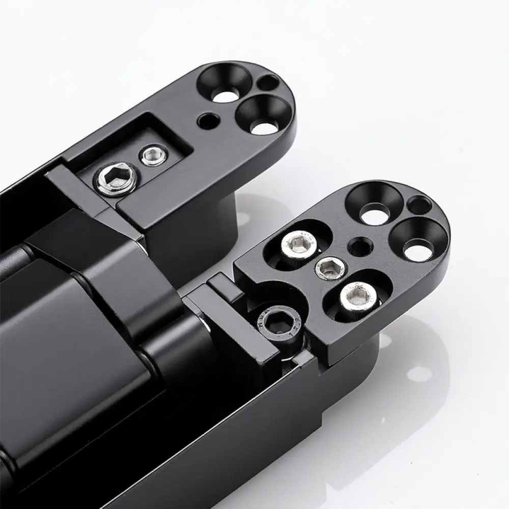 3D Adjustable Invisible Hinge For Wooden Door Concealed Cross Hinge Heavy Duty Silent Zinc Alloy Hardware Fitting Part