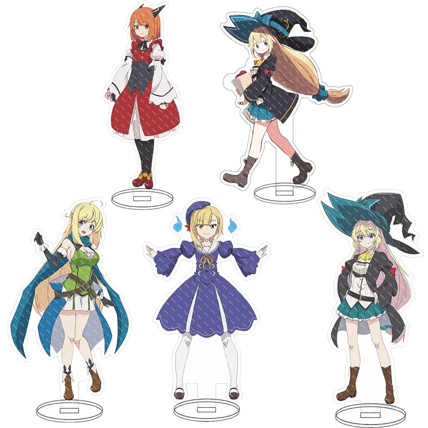 16CM Anime Acryl-Standfigur Ich habe 300 Jahre lang Slimes getötet und mein Level aufgebracht - Azusa Aizawa Cosplay-Figur Ornamente Geschenke