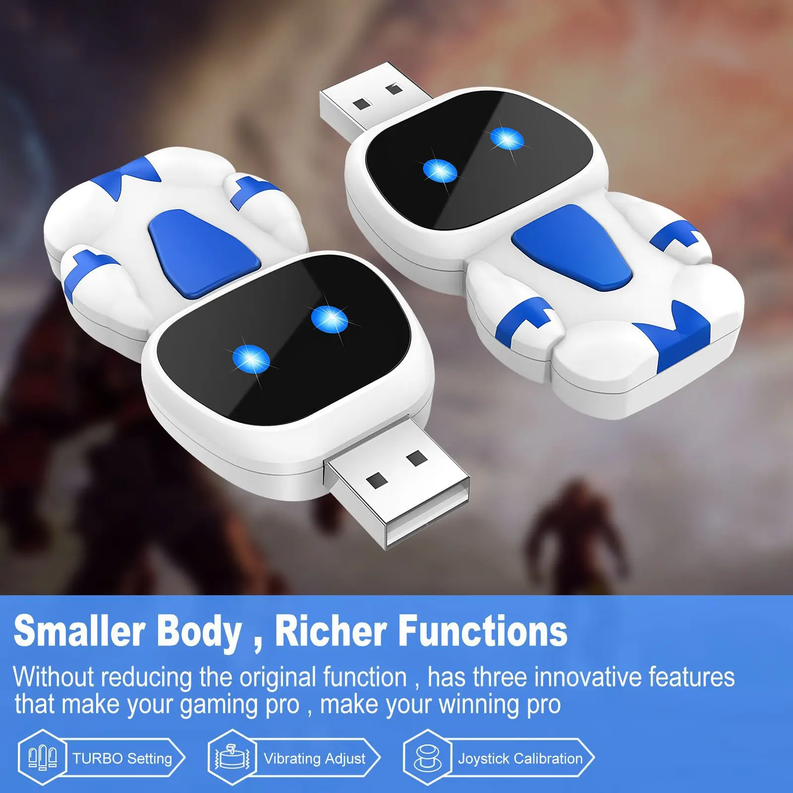 Bluetooth Handle Robot Converter for PS5/PS4/switchPRO/Xbox One S Game Accessories with Somatosensory Sensation Function