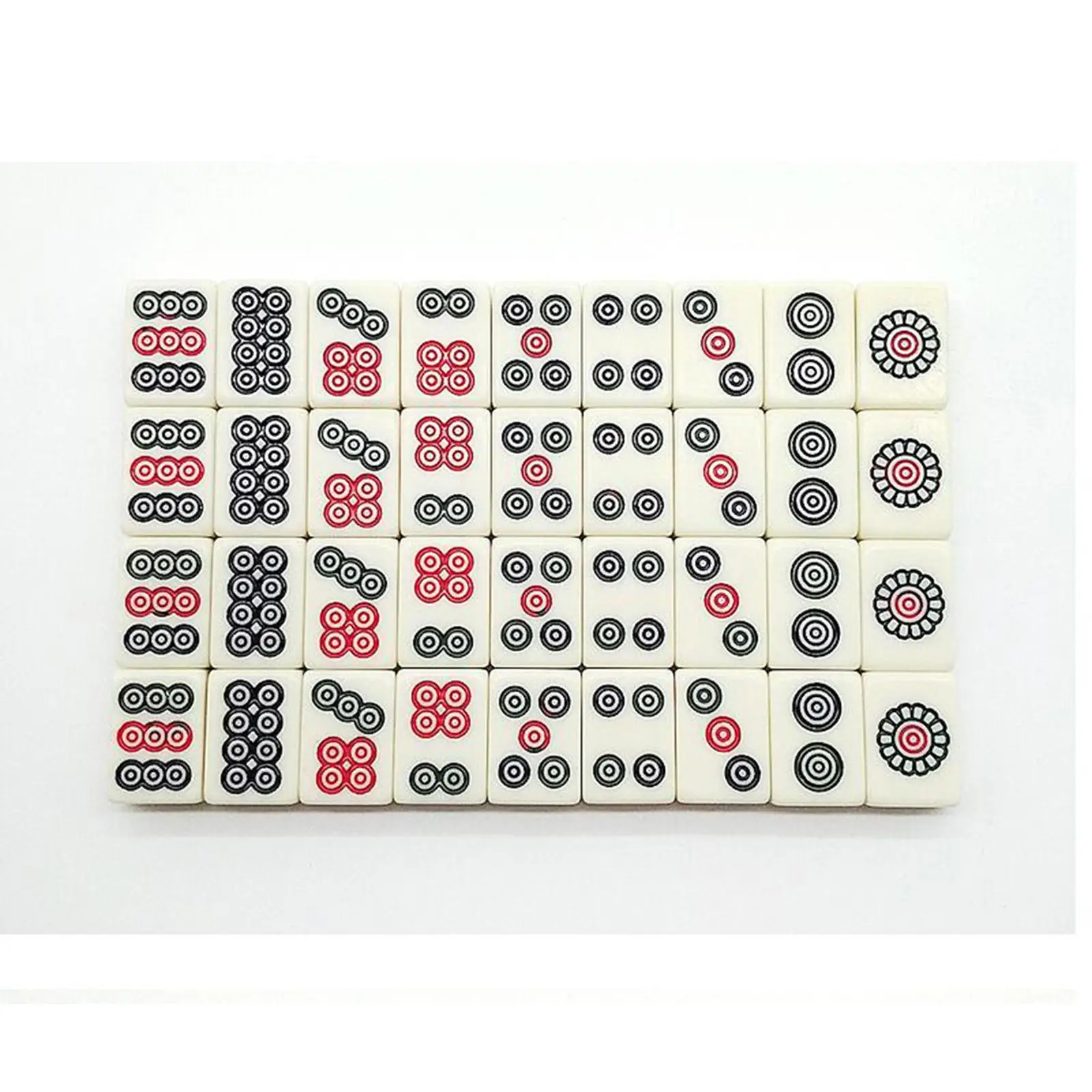 Traveling Mahjong Set with 146 Mini Tiles Durable Storage Box for Casual Play