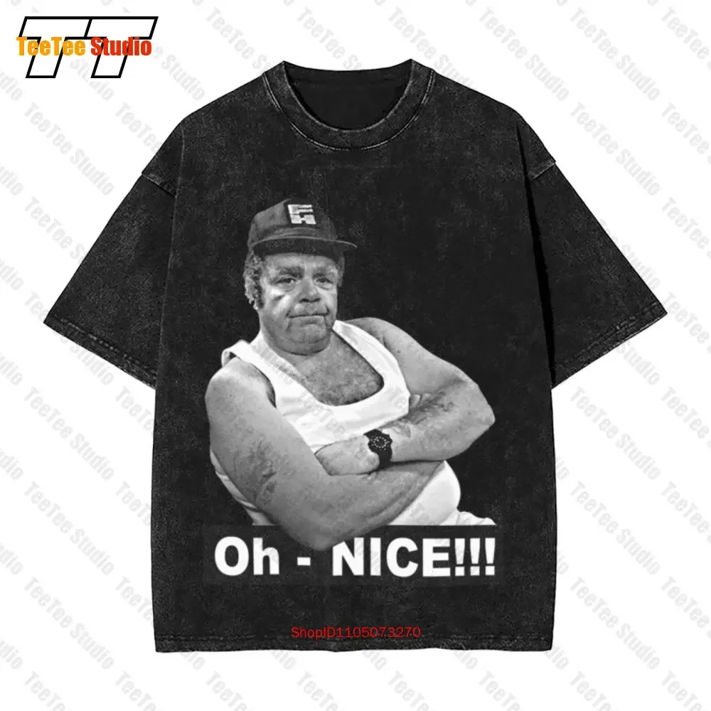 Onslow Keeping Up Appearances Geoffrey Hughes Vintage Oversized T-Shirt BM7Q
