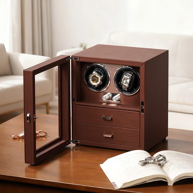 Automatic watch fifth-speed ambient light shaker mechanical watch multi-functional jewelry box integrated meter turner