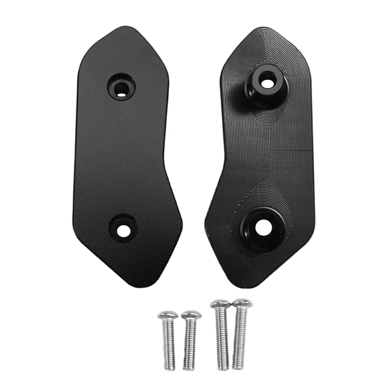 

OB-For Yamaha T-MAX560 Mirror Hole Cover For Yamaha T-MAX560 Rear View Mirror Cover Base Cap Black