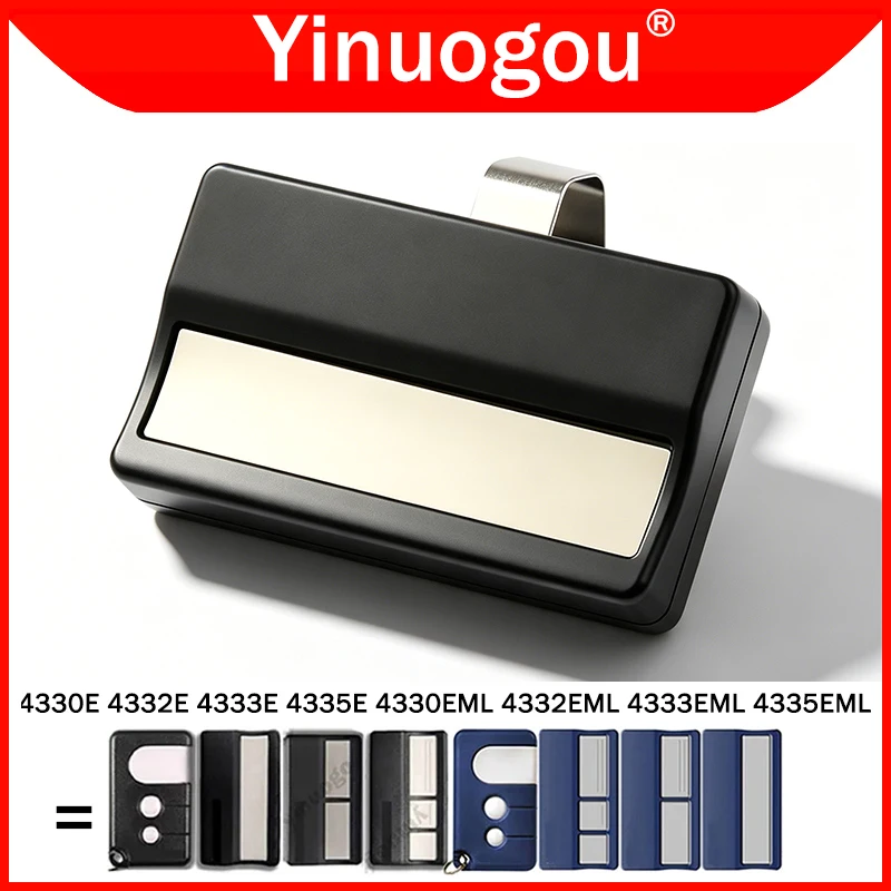 4330E 4333E 4332E 4335E 4330EML 4333EML 4332EML 4335EML Garage Door Remote Control 433.92MHz Rolling Code