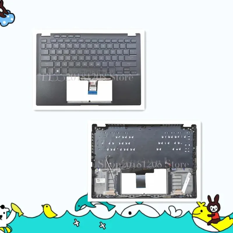 Used For ROG Flow X13 GV302 GV302X Palmrest Backlit Keyboard (2023 Version)