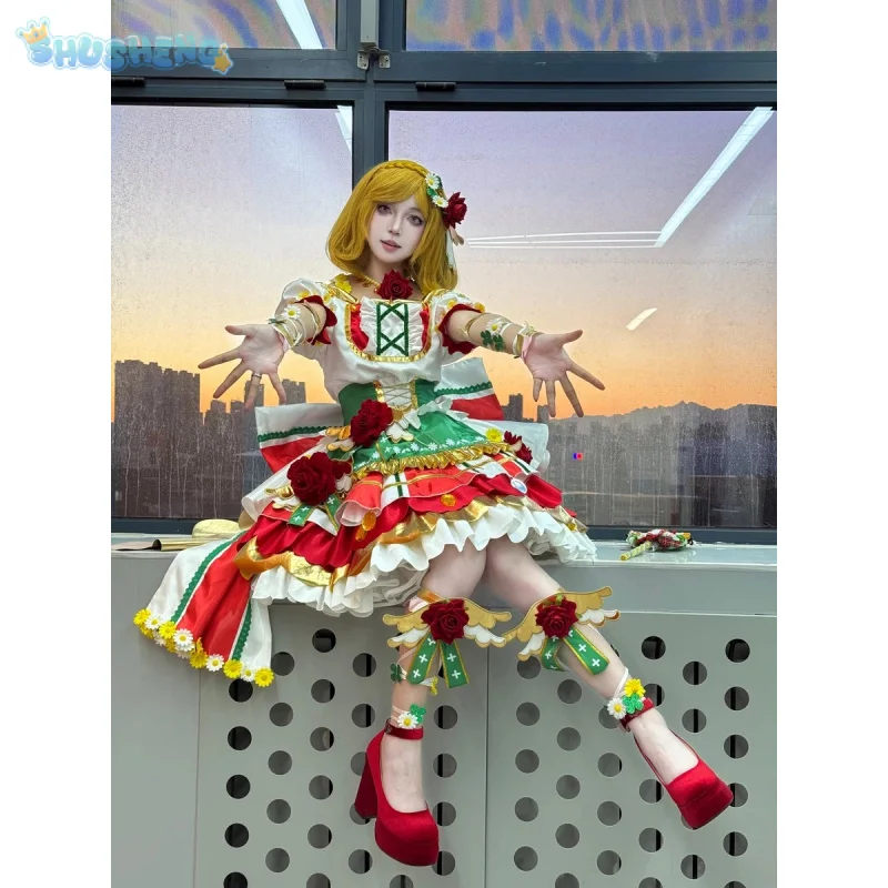 

Pripara Midorikaze Fuwari Cosplay Costume Women sweet Lolita Dress prop wig Halloween Carnival Uniforms Anime Clothing S-XXL