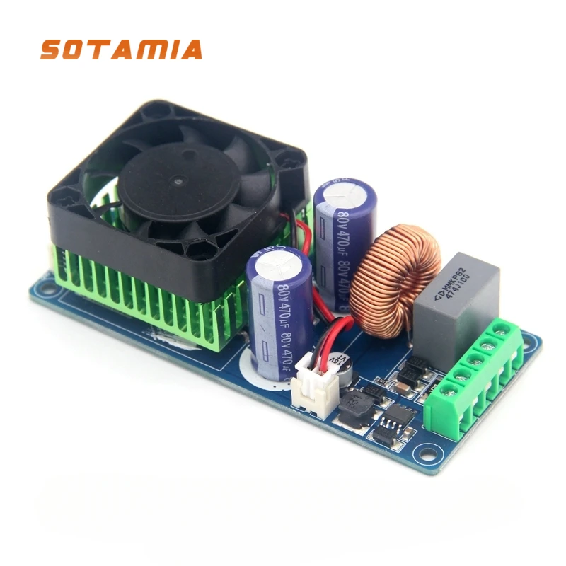 

SOTAMIA IRS2092S плата усилителя мощности 500 Вт HIFI усилитель класса D моно цифровой усилитель звука аудио динамик домашний усилитель