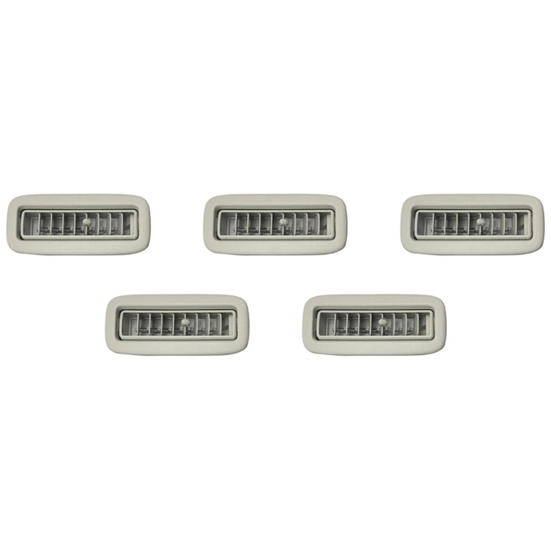 5X Beige Car Roof Top Side Air Conditioning Vent A/C Panel Grille Cover For Mitsubishi Pajero V93 V97 Montero V95 V98