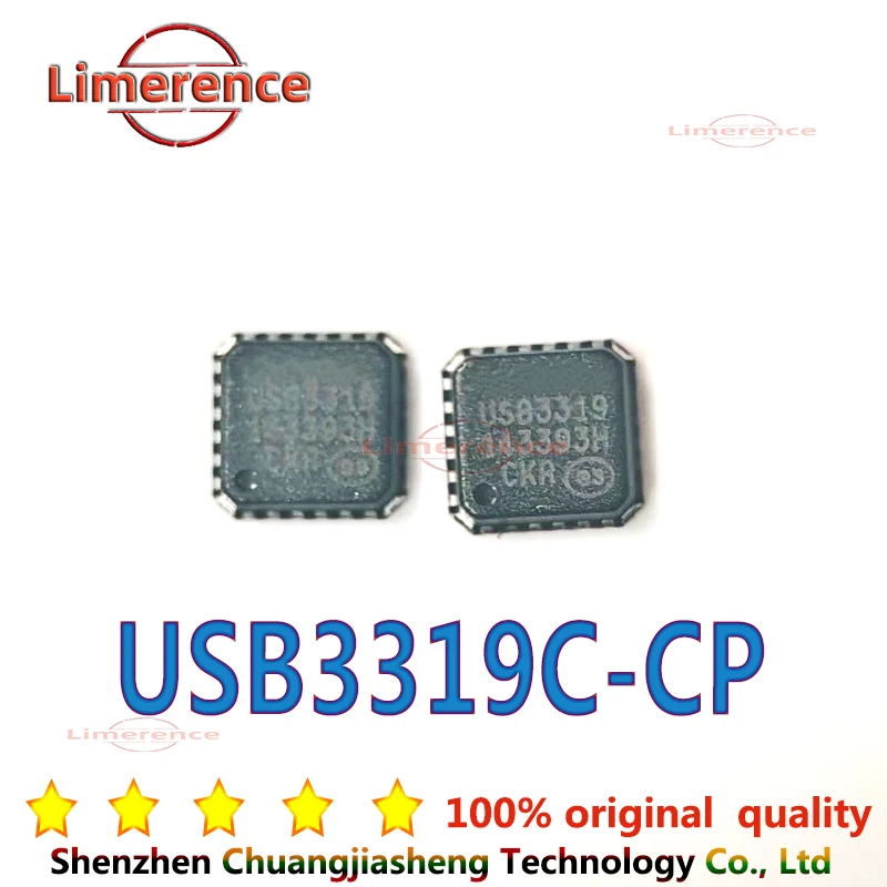 USB3315 USB3316 USB3317 USB3318 USB3319 USB3341 USB3343 USB3347 B C CP TR QFN