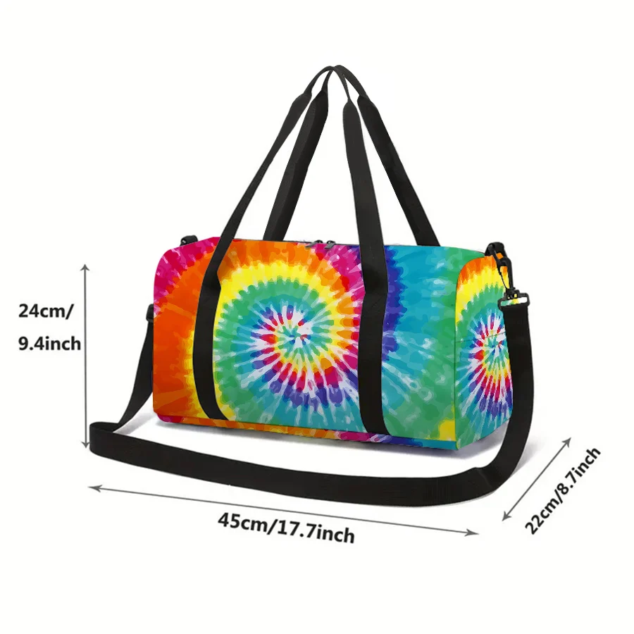 กระเป๋าเดินทางลายสีสันสดใสความจุขนาดใหญ่สำหรับเด็กชาย/เด็กหญิง ของขวัญที่ดีที่สุด กระเป๋าเดินทางการ์ตูน 3 มิติ กระเป๋าออกกำลังกายกลางแจ้งสำหรับเด็ก