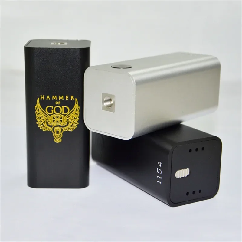 Hammer of God V3 Vape Mod Electronic Cigarettes Mech Box Mods for 510 Thread RDA RTA RDTA Atomizer Use 4pcs 18650 Battery Vape