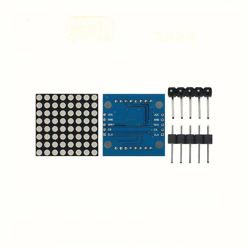 8x8 LED Matrix Module with MAX7219 Display - DIY Kit for Microcontroller - Controlled Projects