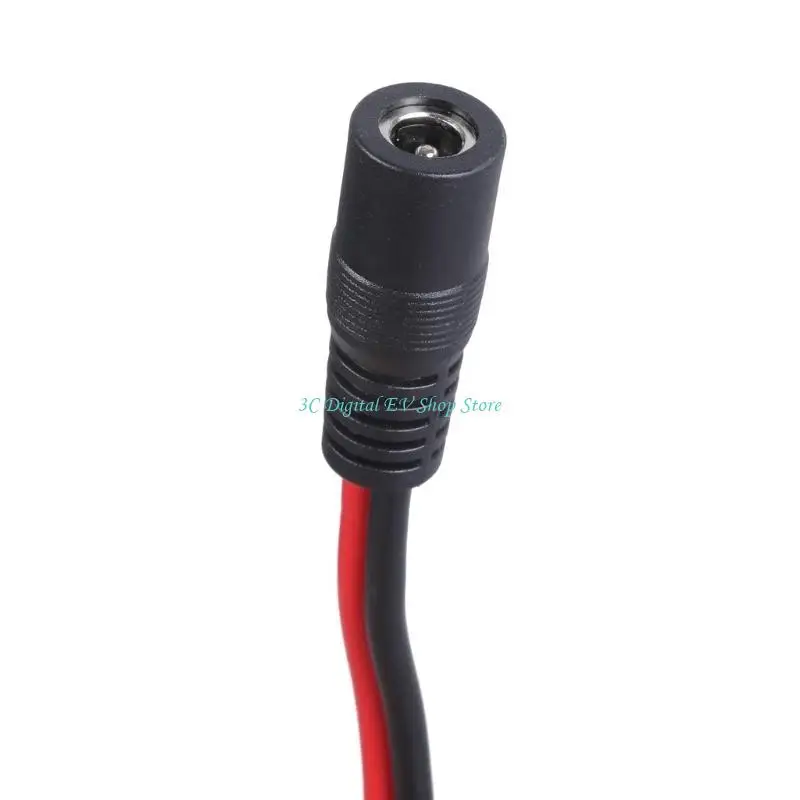 E74D DC5521 Stecker auf Buchse, Netzkabel, 5,5 x 2,1 mm auf 5,5 x 2,1 mm, Stecker-Adapterkabel für Lautsprecher, Lüfter, Router – Detail 5