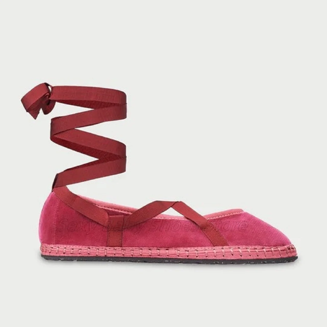 

Flat Bottomed Pointed Gold Velvet Strap Ballet Shoes Casual Mary Jane Single Shoes Plus Size Women's Shoes Sandals Hot Sales