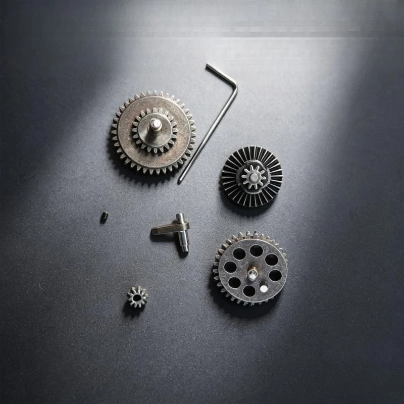 

Durable Metal Gear Set, Universal Gearbox Pinion Gear Replacement Parts, Soft Toy Upgrade Accessories