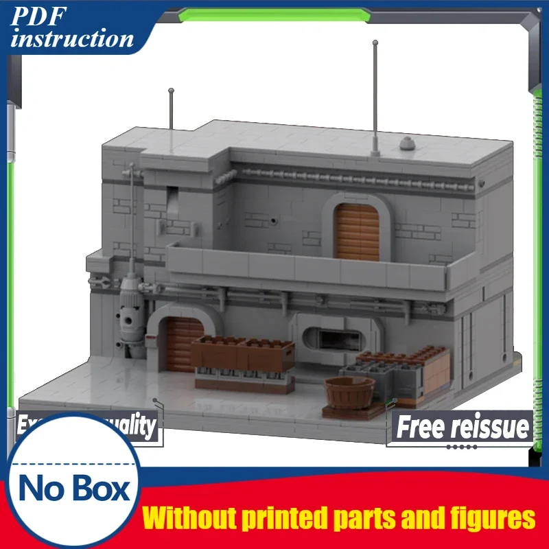 

Звездная сцена из фильма, модель Moc, строительные кирпичи, технология города Lothaler, модульные блоки, подарки, рождественские игрушки, наборы «сделай сам», сборка