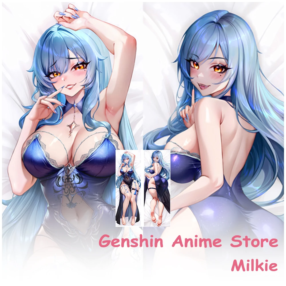

Cartoon Vtuber Milkie Fullbody Dakimakura Cover Cosplay Props Bedding Double-Sided Printed Anime Pillowcase Otaku Cushion Covers