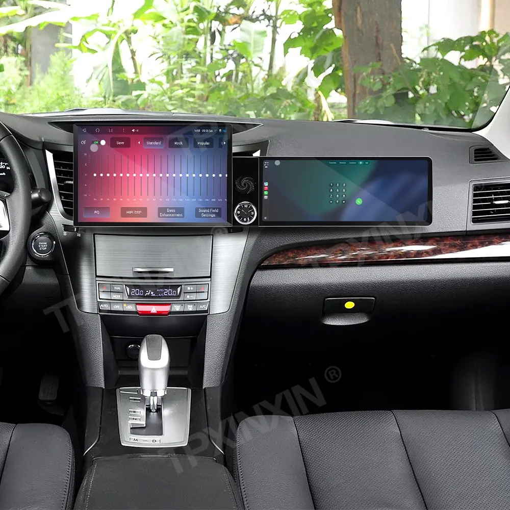 Different Type Dual Screen Car Radio For Subaru Legacy Outback 2010-2014 Car Multimedia Video Player GPS Navigation Carplay Unit