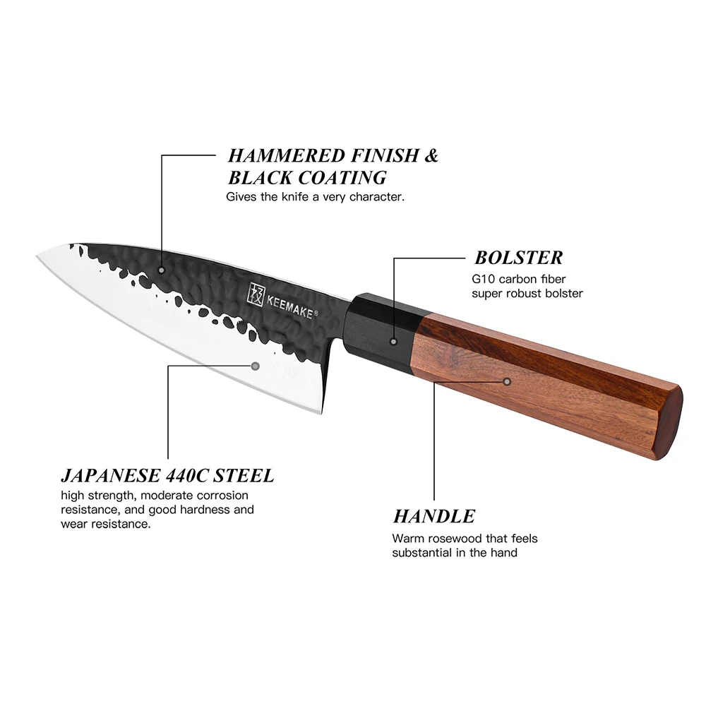 KEEMAKE Deba Chef\'s Knife 6\