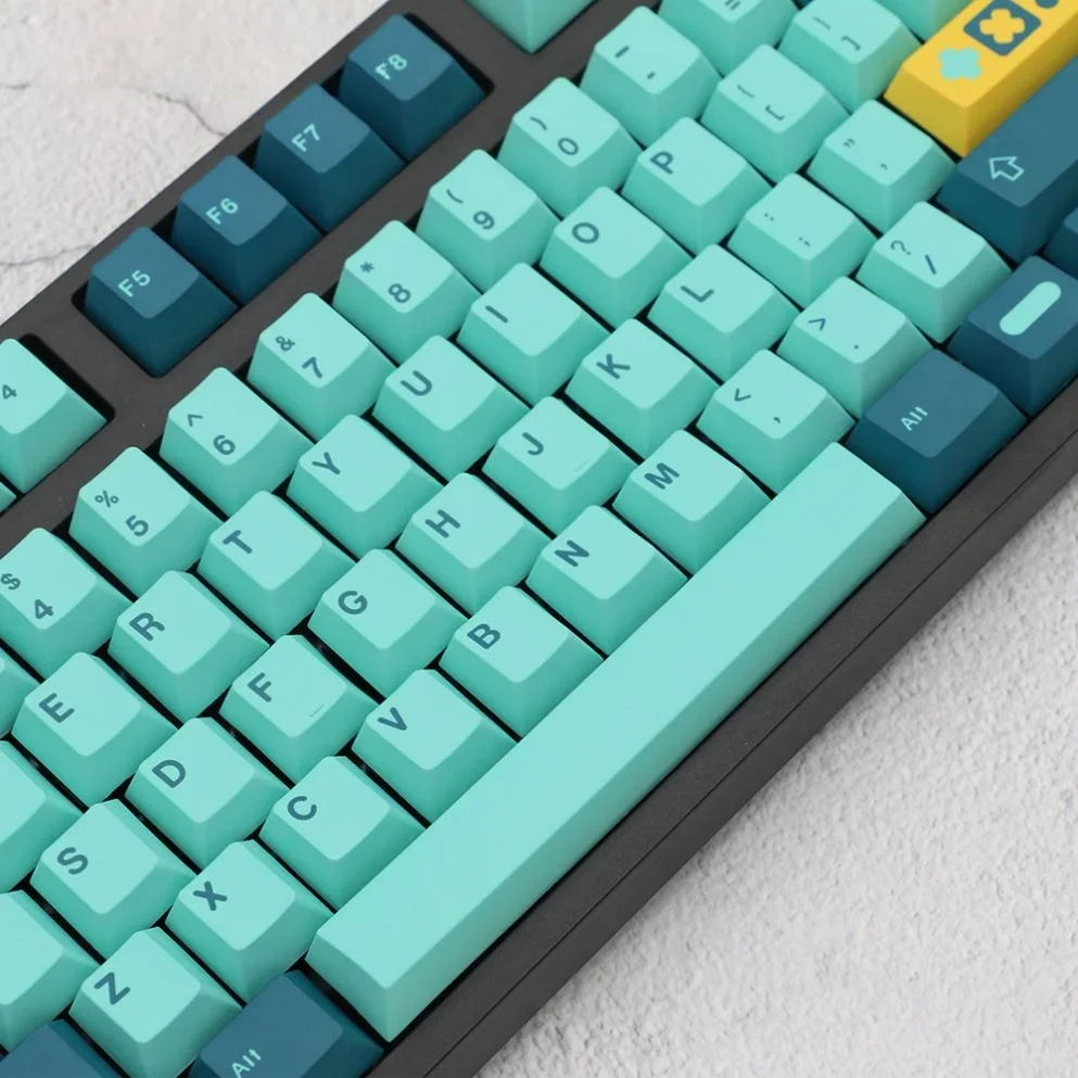 Retrocast 138 Keys Cherry PBT Dye Sub Keycaps With 2U Shift ISO Enter 6.25U 7U Spacebar