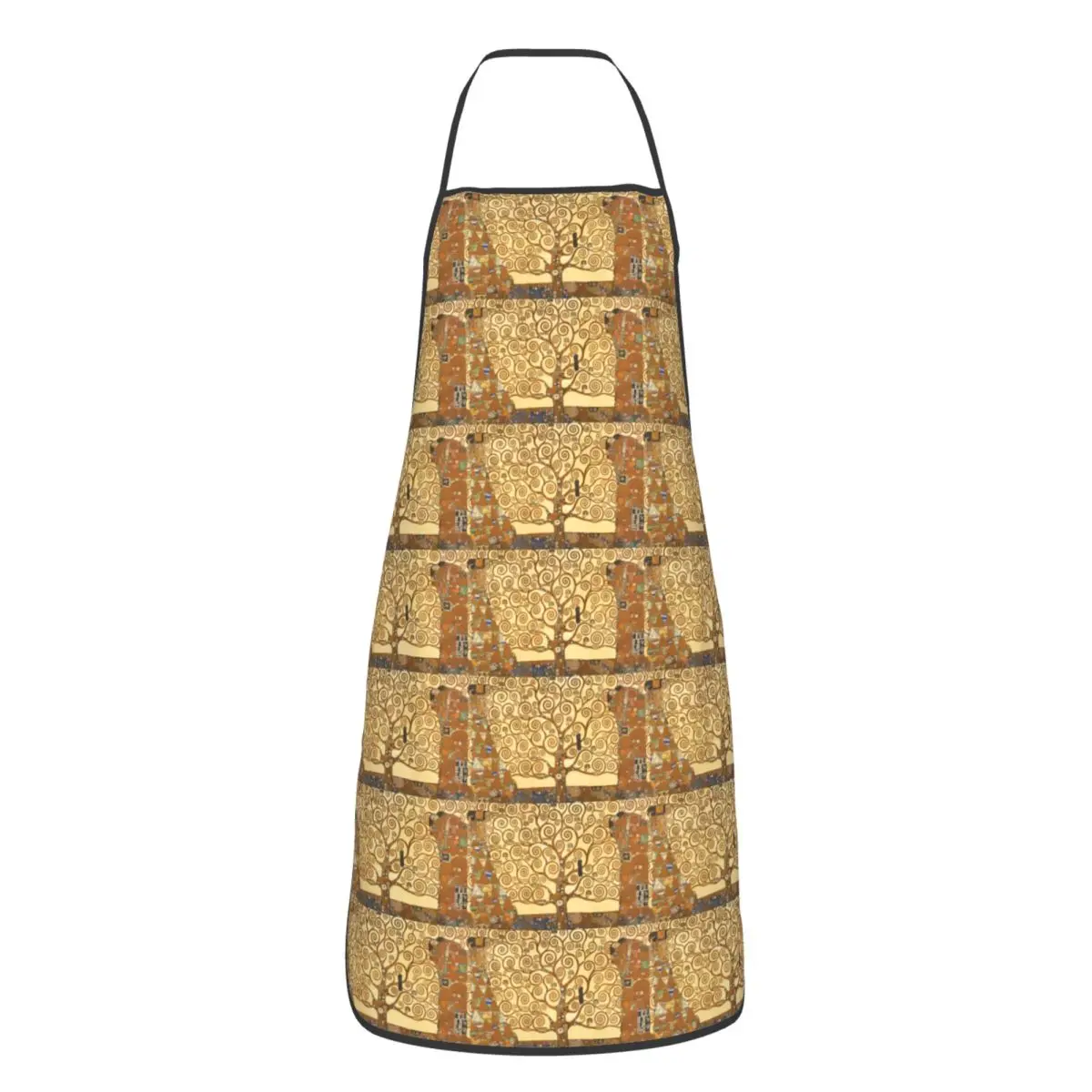 Tree Of Life Stoclet Frieze Gustav Klimt Apron Chef Cooking Tablier Sleeveless Bib Kitchen Cleaning Pinafore for Women Men