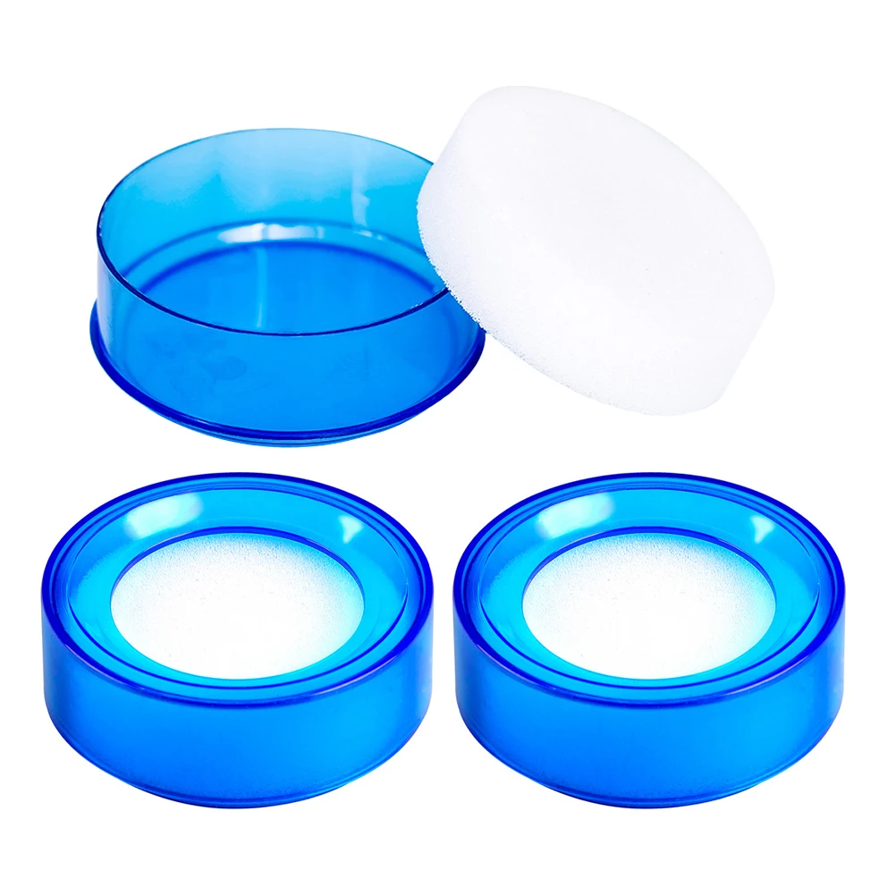 

3 Pcs Money Counting Hand Wet Device Cash Accessory Finger Moisteners Convenient Fingertip Cylinder Office