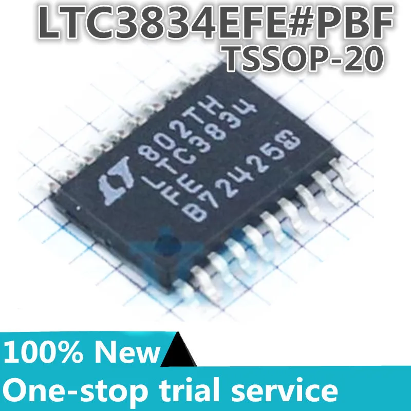 

2-100pcs %New original LTC3834FE LTC3834EFE#TRPBF LTC3834EFE#PBF TSSOP-20 DC-DC control chip ic