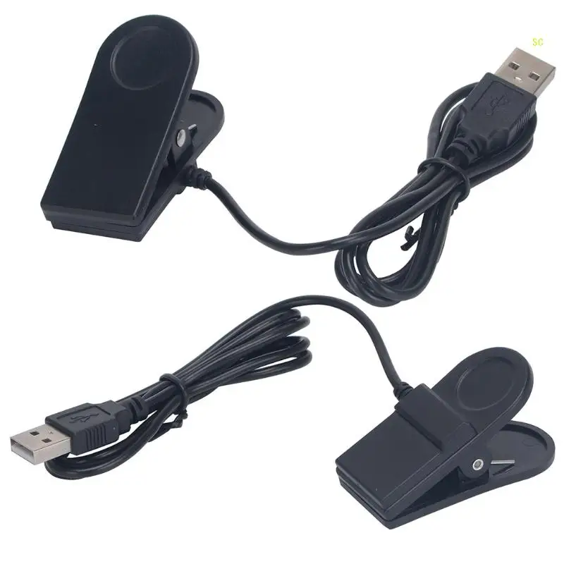 USB ชาร์จสายคลิป 1 M/3.28ft นาฬิกาอุปกรณ์เสริมแบบพกพา Dropshipping