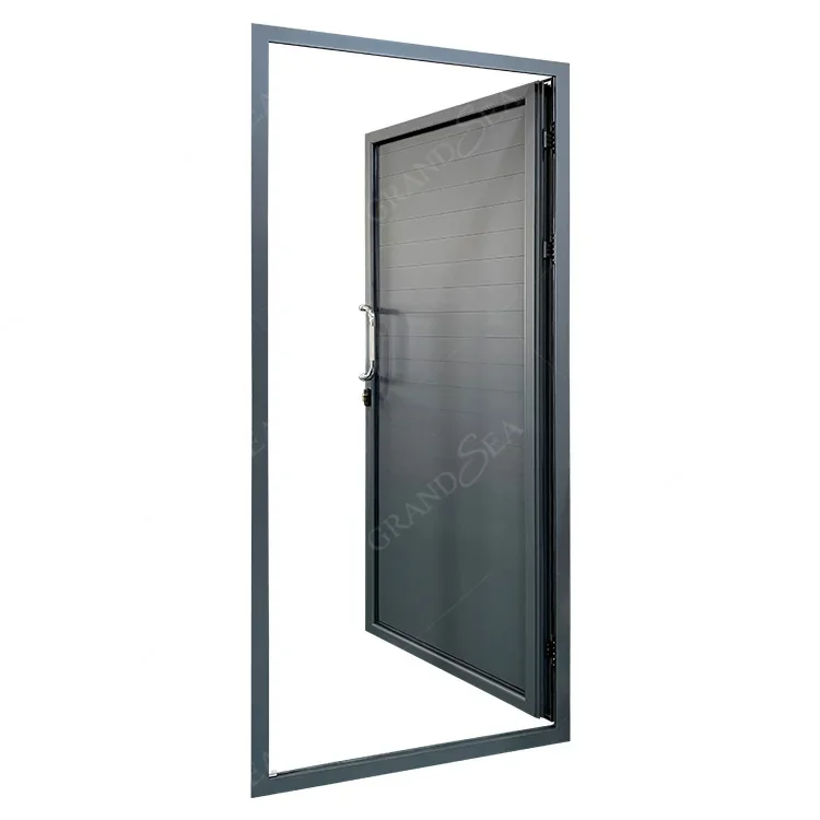 construction building profile cheap price aluminium apartment door entrance doors