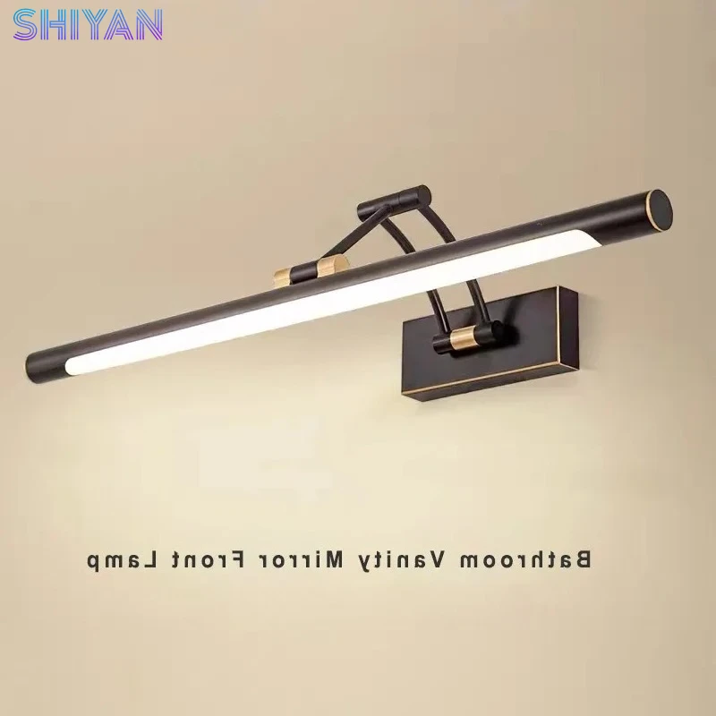 SHIYAN Lamp LED Linear Bathroom Light New Mirror Front Lamp Vanity Wall Bar Lighting Fixture Over Mirror Makeup Lights Dre