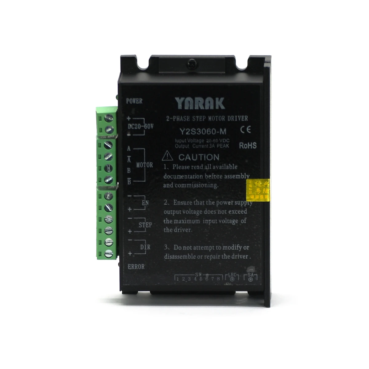 Imagem -02 - Newcargravador e Máquina de Corte a Laser Cnc Driver de Motor de Passo Yarak com 2060v dc