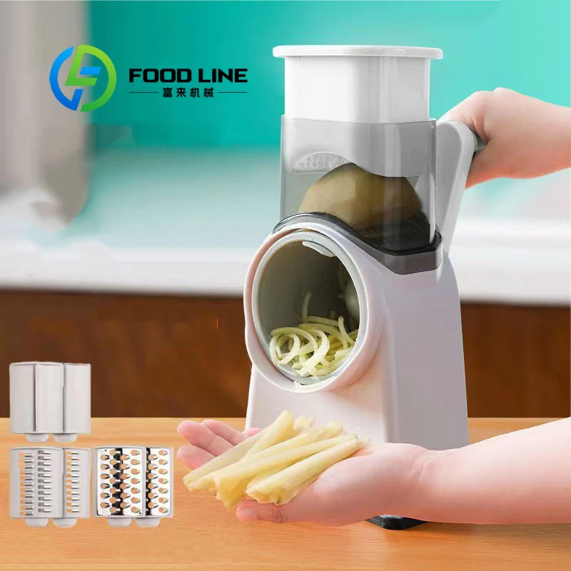 

Горячая распродажа: Многофункциональная ручная овощерезка-терка для кухни, безопасный измельчитель для овощей для домашнего использования