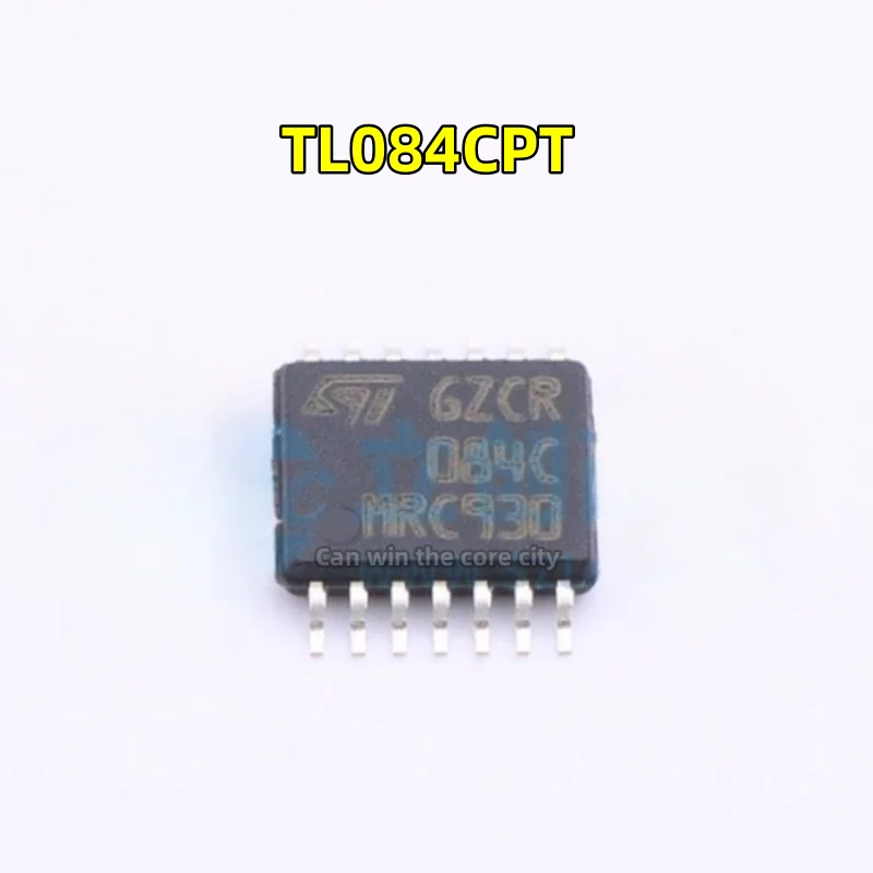 

10 pieces New original TL084CPT package TSSOP-14 screen print 084 CFET input transport amplifier